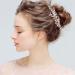 Flower Bridal Wedding Hair Clip Rhinestone Bridal Headpiece Hair Barrette Crystal Handmade Hair Accessories for Women Girls Brides Bridesmaid - Buy Online on GoSupps.com