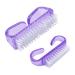 EuroXanty nail brush |Hand brush set with 2 pieces of different sizes |Large and small bathing brushes for the nail body or for pet care |Violet
