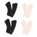FOMIYES 4 Pairs Heel Stickers Shoe Inserts for Heels High Heel Cushion Heel Women Cushion Heel Cups for Shoes Heel Liners Anti- Slipping Patch Non-Slip Pad Foam Foot Girl Non-Slip Stickers