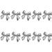 Metal Nail Art Studs 3D Metal Nail Art Jewelry Decorations Bows Rabbits Moon Multi-Shapes Nail Decoration Accessories Nail Art Jewels - Buy Online on GoSupps.com