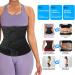 Shop Acwoo Adjustable Abdominal Belt | Women's Waist Trainer Corset & Sweat Trimmer - Lose Weight (Black L) - Buy Online on GoSupps.com