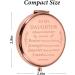 ZZP Birthday Gift for Daughter: Inspirational Compact Makeup Mirror from Mom - Perfect Valentines, Mother's Day, Graduation Present for Teenager Girl - Buy Online on GoSupps.com