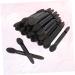 Baluue 150 Pcs Women Eyeshadow Brush Eye Shadow Applicator Double-end Eyeshadow Brushes Face Sponge Black - Buy Online on GoSupps.com