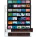 Print File 35mm Negative Pages - Pack of 25 | Holds 7 Strips of 5 Frames with Contact Sheet - Buy Online on GoSupps.com