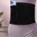 Back Support Back Brace Lumbar Support Sauna Sweat Belt Waist Trainer Adjustable Waist Trimmer Waist Trainer for Weight Loss Back Support Belt(Black) 110cm Black - Buy Online on GoSupps.com