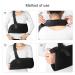 DZOZO Arm Sling - Adjustable Shoulder Immobilizer with Pocket - Breathable Black Support Brace - Buy Online on GoSupps.com