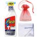 Flash with Bleach Multi Purpose Cleaning Spray 800ml Eucalyptus Scent + for You: Cleaning Cloth + Organza Small Bag