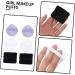  WOONEKY WOONEKY 6 Pieces Puff Puff Finger Puff Powder Puff For Body Powder Puff Cosmetic Essence Powder Eyes Cotton Small Puff - Buy Online on GoSupps.com