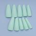 Yheakne Matte Light Green Coffin Artificial Fingernails - 24 Full Cover Acrylic Nails for Women & Girls Perfect for Ballerina Punk & Luxurious Looks - Buy Online on GoSupps.com