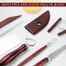 15Pcs Pottery Clay Sculpting Tools Set with Storage Case - Double-Ended Wood Carving Tools for Polymer Clay Modelling and Ceramic Embossing - Buy Online on GoSupps.com