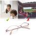 LianSan Oval Multifocus Reading Glasses for Women - Blue Light Blocking Metal Frame Spring Hinge Pink 2.5x - International Shipping Available - Buy Online on GoSupps.com