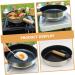 HAKIDZEL Camping Portable Pan Non Stick Cooking Utensils Egg Pan Non Stick Fry Pan Griddle Pan Pans Camping Cookware Flat Skillet Pan for Eggs Stainless Steel Induction Cooker Egg Boiler - Buy Online on GoSupps.com