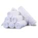 Microfiber Face Towel Face Cloth Facial Wash Cleansing Cloth Makeup Remover for Face 8 Pack (12 x 12 inch) Super Absorbent Quick Fast Drying Soft Eco-Friendly Towels (White)