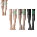 Gasma ionic correction lymphatic detoxification long hose stockings made of silk overknee skylight stockings compression knee socks for women mix unit size
