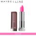 Maybelline Color Sensational Creamy Matte Lipstick in Faint For Fuchsia - 0.15 oz (Pack of 1) - Buy Online on GoSupps.com