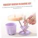 Healeved 2 Sets Makeup Brush Cleaning Bowl Makeup Brush Washing Too Silicone Brush Cleaning Pad Cleansing Brush Makeup Brush Cleaning Pad Brush Cleaner Kit Scrubber Self Made 8.5X8X6.8CMx2pcs Violetx2pcs - Buy Online on GoSupps.com