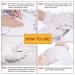 Moisturizing Hand Masks - 5 Pairs of Nourishing Peeling Gloves for Dry & Cracked Hands | Honey & Milk Care - Buy Online on GoSupps.com