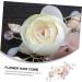 DOITOOL Bridal Hair Comb Hanfu Hair Pin Rhinestone Barrettes for Women Flower Hair Insert Comb Crystal Flower Hair Side Comb Pink Hair Clips Tiara The Flowers Spun Yarn Bride Zinc Alloy - Buy Online on GoSupps.com