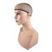LUTTMANN Black Wig Cap Undercap Net - 1A Quality Cotton Pack of 2 | International Shipping Available - Buy Online on GoSupps.com
