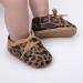 Baby First Walking Shoes - PU Leather Baby Sneakers for Boys and Girls | Non-Slip Rubber Soles | Leopard Print | 0-18 Months - Buy Online on GoSupps.com
