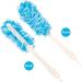 Arswin Lufa Back Scrubber for Shower - Anti-Slip Long Handle Bath Sponge Shower Brush - Soft Nylon Mesh Back Cleaner - Loofah on a Stick Body Brush for Women & Men (Blue) - Buy Online on GoSupps.com