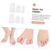 8 Pairs Orthotic Bunion Relief Separator Tools - White Foot Stretcher & Straightener for Pain Relief - Buy Online on GoSupps.com