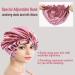 Satin Night Cap for Women - Adjustable Extra Large Bonnet for Long/Curly Hair - Soft Double-Layer Sleep Bonnet for Girls - Buy Online on GoSupps.com