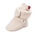 TMEOG Baby Booties Slippers Infant Boots Newborn First Walking Shoes Baby Winter Sock Crib Shoes for Boys Girls 0-18Months 0-6 Months A Beige