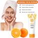 Orange Face Exfoliator Vitamin C Facial Scrub Gel Deep Exfoliating Face Wash Blackhead Scrub Orange Gel Face Scrub Brightening Skin Soft Your Skin and Remove Dead Skin For Smooth & Radiant 1 - Buy Online on GoSupps.com