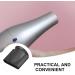Baluue Hair Dryer Drying Nozzle Hair Dryer Attachment Reusable Blow Flat Nozzle for Hair Dryer Compatible for Dyson 2.75inch 7.00X6.50X5.80CM Black - Buy Online on GoSupps.com