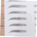 DRESSOOS 2pcs 3d Eyebrow Stickers Realistic Eyebrow Tattoos Ladies Suits Eyebrow Tool The Lazy Water Proof 6d - Buy Online on GoSupps.com