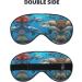 Dolphins Sea Turtle Shark Octopus Eye Mask - Ultra-Soft Light-Blocking for Comfort & Restful Sleep | International Shipping Available - Buy Online on GoSupps.com
