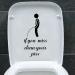 BJY Toilet Sticker Funny inIf You Miss Clean Your PissinSign Bathroom Toilet Decal Removable Self Adhesive Art Toilet Decal Creative DIY Toilet Lid Decals for Restroom Toilet Washroom (Black) - Buy Online on GoSupps.com