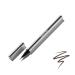 UNDONE BEAUTY Unscripted II Waterproof Precision Liquid Eyeliner with Fine Brush Tip - Dark Chocolate Brown