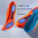Sports Elasticity Insoles - Shock Absorbing Breathable Orthopedic Shoe Inserts for Running - International Shipping Available - Buy Online on GoSupps.com