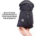 Spider Holster SpiderPro Medium Camera Lens Pouch - One-Handed Zipper Access, Rain Hood, Velcro Tether - 24-70mm Lens, Black - Buy Online on GoSupps.com
