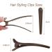 24 PCS Duck Billed Hair Clips for Styling - Alligator Clips for Women, Girls, Thick and Thin Hair - No Crease Barrettes for Salon, Makeup, Volume Cutting - Buy Online on GoSupps.com