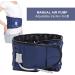 Adjustable Inflatable Waist Traction Belt - Back Support & Pain Relief - Lumbar Spine Protection (Blue) - Buy Online on GoSupps.com