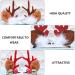 Holibanna 4 Couples Christmas Hair Clips - Reindeer Elk Moose Hair Accessories for Girls & Ladies - Buy Online on GoSupps.com