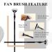 3Pcs Fan Mascara Brushes for Lashes & Eyebrows - Eyelash Clumping Wand Combo - Buy Online on GoSupps.com
