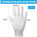 Eczema White Cotton Gloves 3 Pairs for Men and Women - Breathable, Machine Washable Cloth Gloves for Dry Hands - Buy Online on GoSupps.com