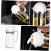 Zerodeko Glass Fuel Injector Olive Oil Bottle Glass Containers Glass Condiment Automatic Oil Pot Cooking Oil Dispenser Bottles Vinegar Pourer Glass Oil Pot Tanker Oil Storage Plastic White - Buy Online on GoSupps.com