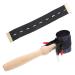LIXBD 1 Set Stick Burner Holder Handheld Roll Strips Mugwort Moxibustion Box Burn Tool Portable Acupuncture Akupoint Massager For Nacks Shoulder Knee Black 1 (size: 19.3 x 5.2 cm)