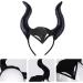 hgnxa Kids Black Devil Wing Ox Horn Headband Halloween Evil Queen osplay Props Hairband - Buy Online on GoSupps.com
