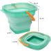 Foldable Collapsible Paint Brush Washer Cleaner 0.8 Gal - Turquoise - Buy Online on GoSupps.com