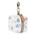 Pacifier Case Bag - Pacifier Holder with Clip for Diaper Bag Stroller Purse Holds 2 Pacifiers Outdoor Travel Penguin