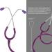 Buy Acoustic Stethoscope for Doctors & Medical Students - Lightweight Flexible Soft Ear Knobs - Purple | International Shipping Available - Buy Online on GoSupps.com