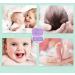 Baby Tooth Box Kids Keepsake Organizer PP Cute Children Tooth Fetal Hair Container with English Mark (Pink and Purple) - Buy Online on GoSupps.com