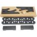 Classical Sword Stand - 2-Tier Medieval Weapon Display for Katana, Genji, Japanese Samurai Blades - Buy Online on GoSupps.com