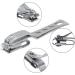 3Pc Professional Stainless Steel Small Nail Clipper Cuticle Cutter Nipper with Rotate Head - Buy Online on GoSupps.com